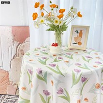 크리스마스 설날 장식 식탁보 ins풍 빈티지 레드 체크 포토 배경보 잔꽃 책상보, Ins봄여행Xiaoyu고정스티커, 80*120Cm