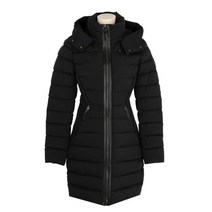 [맥케이지] 22FW FARREN BLACK 블랙 파렌 후드 라이트 다운 여성 패딩 코트