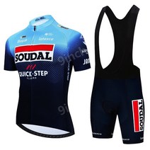 SOUDAL 여름 사이클링 저지 세트 자전거 의류