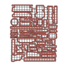 새로운 식물학 꽃 콜라주 클리어 스탬프 금속 절단 다이 스텐실 DIY 스크랩북 카드 종이 수제 앨범 다이129837, FL1402-dies