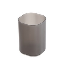 미다스리빙 펜 연필꽂이 멀티홀더 데스크정리함, 1개, 블랙_원형