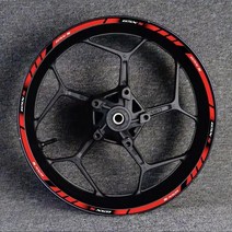 오토바이 부품스즈키 GSX-S750 오토바이 휠 허브 데칼 장식 세트 Gsxs 750 림 반사 방수 스티커, 02 2