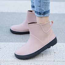 초이앤 포인트 무광 발목 레인 방수 앵클 장화 부츠 230-250mm