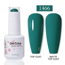 Clou Beaute-레드 시리즈 젤 폴리쉬 탑 코트 UV 네일 프라이머 베르니스 세미 퍼머넌트 uv 바니시 하이브리, 한개옵션1, 92 1466