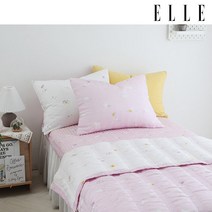 엘르 파리 메리봉봉 인견 워싱 누비베개커버