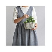 여성스럽고 예쁜 원피스 어반 앞치마 / 어린이집 주방 학원 공방 원예 단체복