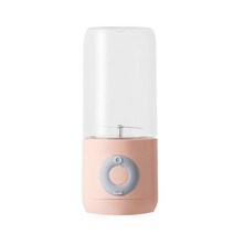 업소용 오렌지 착즙기 주서 녹즙기 원액기 쥬서기 주서기 500ml 미니 과즙 기 믹서기, 분홍색