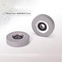 측정 각인 컷팅 10 개/몫 자동차 휠 롤러 및 컨베이어 체인 패드, 48x8x12mm