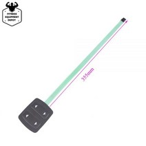 런닝머신 헬스기구 수리 부품 부속품 생활 휘트니스 러닝 머신 수리를위한 시작 버튼 중지 키패드, 1pcs