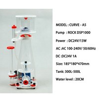 어항필터 어항여과기 필터솜 스펀지 Bubble magus curve 579 a5a8a9 293666 수족관 내부 단백질 스키머 dc 펌프 바닷물 해양 수족관 액세서리, 곡선 - a5