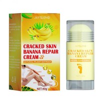 풋크림 발보습제천연 바나나 오일 풋 크림 모이스처라이징 안티 드라이 크랙 힐 갈라진 리페어 각질 제거, CHINA, 40g, 한개옵션1, 01 40g