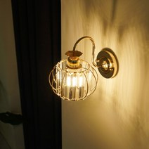 헤리 벽등 B타입 크리스탈 조명 인테리어 벽조명, 램프선택안함