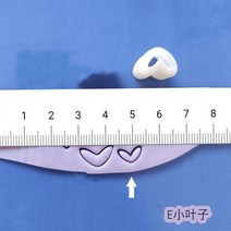 도자기공예 만들기 도구 물레 DIY폴리머 클레이 부드러운 도자기 귀걸이 꽃잎 컷 금형 꽃 패턴 DIY INS 프, 05 E