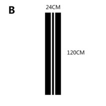 자동차 튜닝용품 자동차 후드 커버 스티커 롱 스트립 비닐 필름 랩 데칼 레이싱 스포츠 DIY 튜닝 액세서리, 02 B_06 Glossy Blue, 02 B_06 Glossy Blue