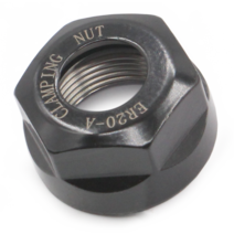 목재가공 G-Penny ER20-A 콜렛 너트 균형 CNC 조각 스핀들 모터 블랙/실버 척, 04 A Black Normal Nut