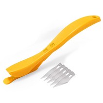 자동차 필름 시트 슬리 팅 비닐 나이프 5pcs 블레이드 탄소 섬유 랩 스티커 절단 도구 색조 전사 용지 커터, 06 Yellow