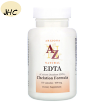 JHC[미국직구/구매대행] 아리조나네추럴 EDTA 이디티에이 600mg 100캡슐 1병, 1개, 100정