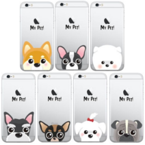 오너클랜 아이폰X 반려견 투명 젤리 케이스