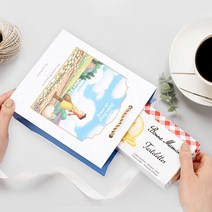 기프트 쇼핑백 S Ver2 - 빨강머리앤 블루 문구 굿즈 팬시, 단품