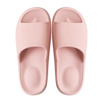 인사이드리빙 발편한 푹신한 편안한 쿠션 층간소음 실내 거실 실내용 슬리퍼 실내화, 여성용핑크, 1개