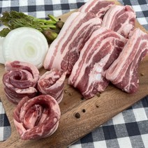 테이블센스 캐나다 냉장 캠핑고기 돼지고기 생삼겹살 보리먹인 삼겹살, 2kg, 1개