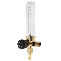 유량계 플로우메타 유량측정기 14pt 스레드 7mm 바브 아르곤 ar co2 가스 ar 용접 레귤레이터 0.35 mpa, 없음