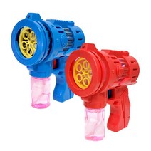 슈퍼바주카 5구버블건 (랜덤) 불빛 멜로디 비누방울총, 상세페이지 참조