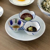 일본풍 도자기 반찬그릇 찬기모음 유키노 4종 손님접대용 홈파티 데일리식기, 유키노 열매종지