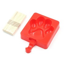 소프트아이스크림기계 가정용 아이스크림메이커 집에서 만든 DIY 실리콘 아이스크림 금형 캔디 몰드 메이커, 04 Paw