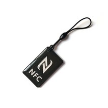 1PCS NFC 쓰기 가능 태그 라벨 Ntag213 13.56mhz 스마트 카드 모든 지원 전화 명함, 04 Black