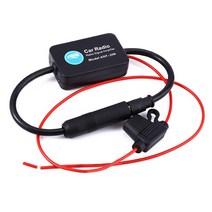 카라반 캠핑카 전기 범용 12V 자동차 라디오 FM AM 안테나 신호 증폭기 부스터 ANT-208mm 해양 보트, 한개옵션0