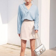 언발카라셔츠/언발셔츠/블라우스셔츠 라인블라우스