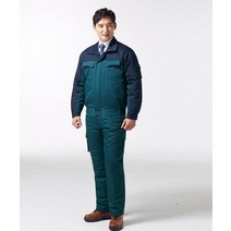 [경신코리아] KSK 160 겨울작업복 상하분리형 방한복 정비복 세트, 상M하28