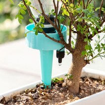 트레이드팩토리 화분 자동 급수기 식물 물주기, 네온오렌지