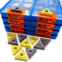 스탠다드메카닉 TNMG220408 TNMG220404 HM NC3020 PC9030 외부 선삭 공구 카바이드 인서트 Korloy 선삭 공구 대신 공업용 가구 다목적 긴 짧은, 10PCS1박스, TNMG220408-HM PC9030