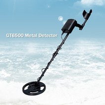 금속탐지기 휴대용 핀포인트 고성능 방수 수중 금 탐지기 gt6500 검색 코일 디스크