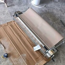 벽지접착기 도배풀기계 벽지시공기계 풀칠 도배롤러, 1.06m/1.1m 스테인레스 스틸 기계