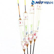 화이트 레드 민물 올림찌 민물찌 봉돌포함, 45cm