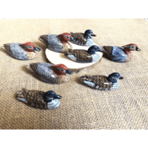 목각원앙 결혼10주년선물 궁중 선물 결혼 인형 기억에남는 원앙오리, A타입 세트