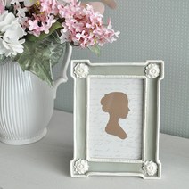 [꼬떼따블] K26020 화이트그레이 사각 액자