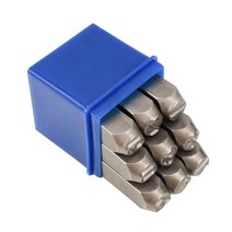 문자타각기 펀치 금형 이니셜 마킹기 숫자 스템핑, 8mm 글자(노란색 상자)