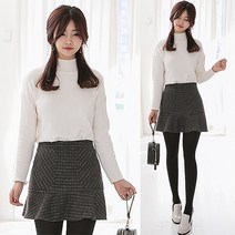 피오뜨 7954.체크 메이트 치마바지