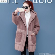 라오농 JUNXI여성 패딩 점퍼 후리스 자켓 아우터 오버핏 겨울 XF91 +DFSFESsddf578lv 점퍼