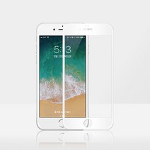 노네임 [노네임] 아이폰6플러스 5D 풀커버 강화유리, 아이폰6S+/6+ 5D 블랙