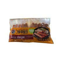 백설 그릴 후랑크 소시지 300gx4