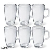 글라스락 퓨전 머그컵 500ml, 8개