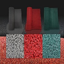 미끄럼방지 코일매트 쿠션롤매트 영업장 아파트현관 출입구매트 폭120cm x 길이 50cm 단위로 재단판매, A타입(내부용), 녹색, 1개