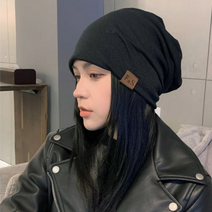 면비니 심플 FS라벨 두건모자
