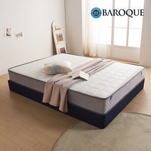 바로크가구 비발디 봄 22cm 본넬스프링 침대 매트리스 Q, 그레이