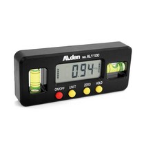 알덴/디지털자석수평 4인치 AL1100 측정 수직계 수평자 경사계